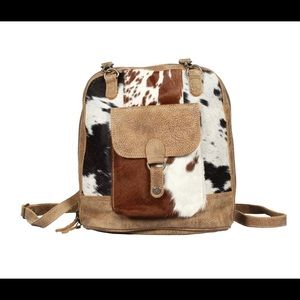 Myra Bag Leathered Pocket Backpack Bag